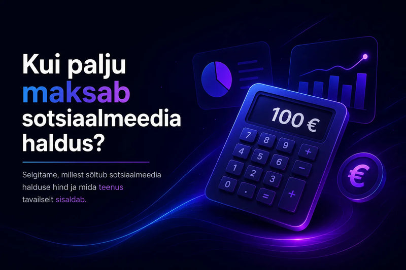 Kui palju maksab sotsiaalmeedia haldus?